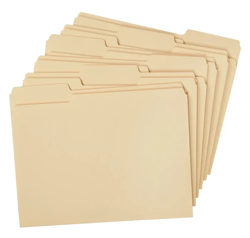 

NEW Heavyweight File Folder, Manila, Letter size, 25 per,Free shippment