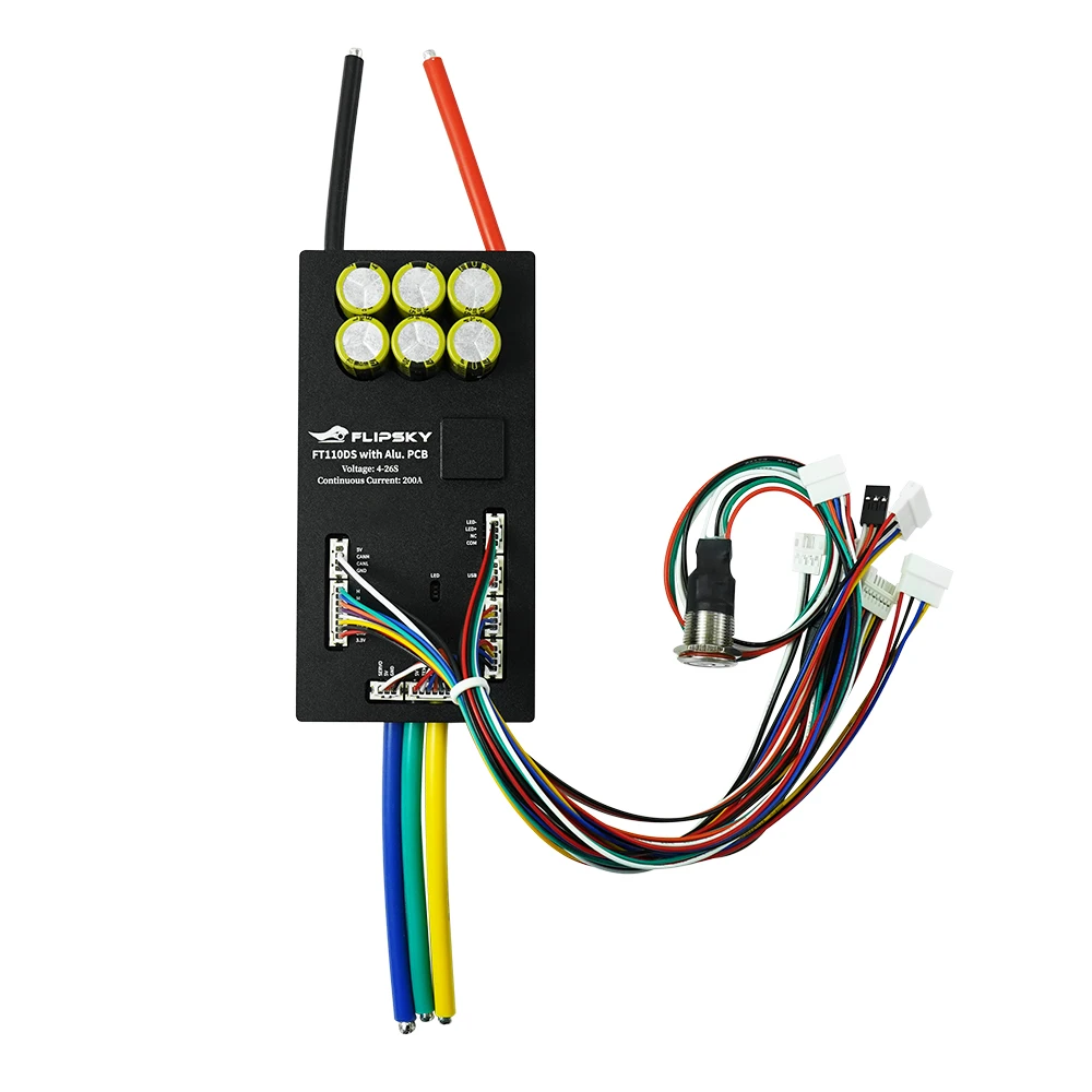 

Flipsky FT110DS ESC 110V 200A With Aluminum Enclosure NON-VESC For Electric Skateboard Ebike Speed Controller Electric Scooter