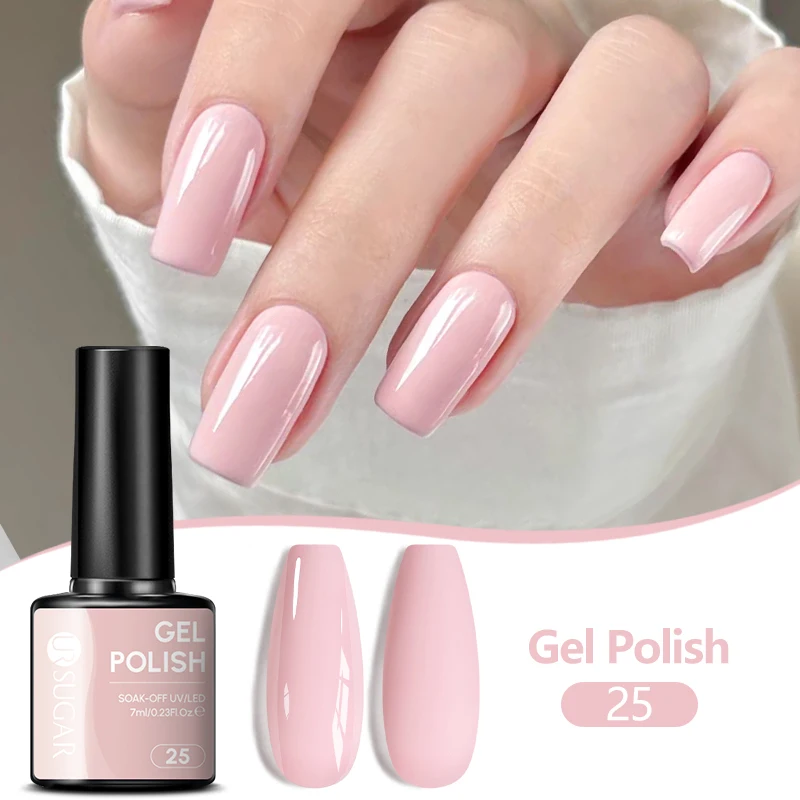 UR SUGAR 7ML Nagellak Fresh Macaron 107 Kleuren Alles voor Manicure Semi Permanente Soak Off LED UV Langdurige Nagelkunst Lak