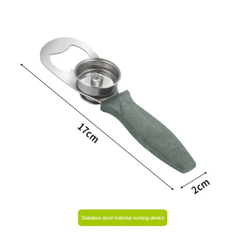 Nurse Bottle Opener Multi-functional Ampoule Bottle Opener Sturdy Stainless Steel With Grinding Stone Wheel Cut Bottle Opener