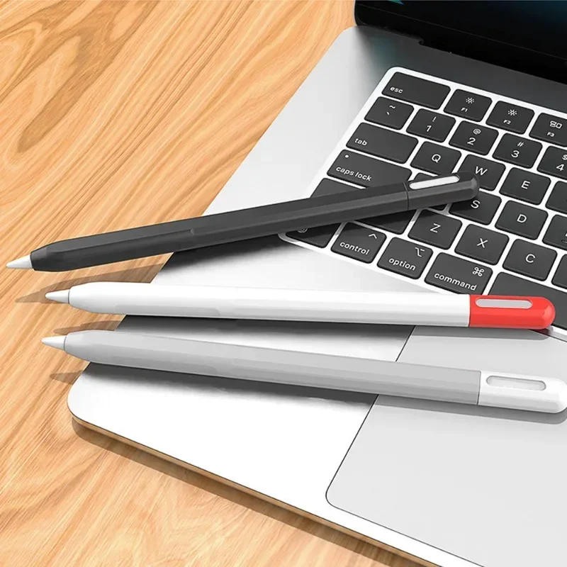 Apple Pencil Pro için silikon Stylus Kapak Dokunmatik Ekran Kalemi Kavrama Kılıfı Apple Pencil için Darbeye Dayanıklı Anti-Scratch Koruyucu Kılıf