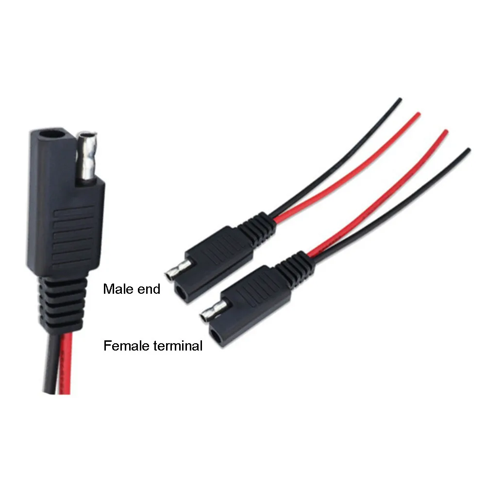 Удлинительный кабель 18AWG для электромобиля, вилочный погрузчик, клеммная колодка, разъем для зарядки аккумулятора, комплект кабелей, аксессуары