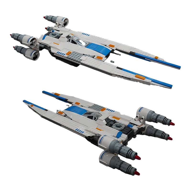 

NEW MOC Rebel U-Wing Starfighters Weapon Spaceship Star Battle Fighters Model Building Blocks Education Assembly Model Toys Gift