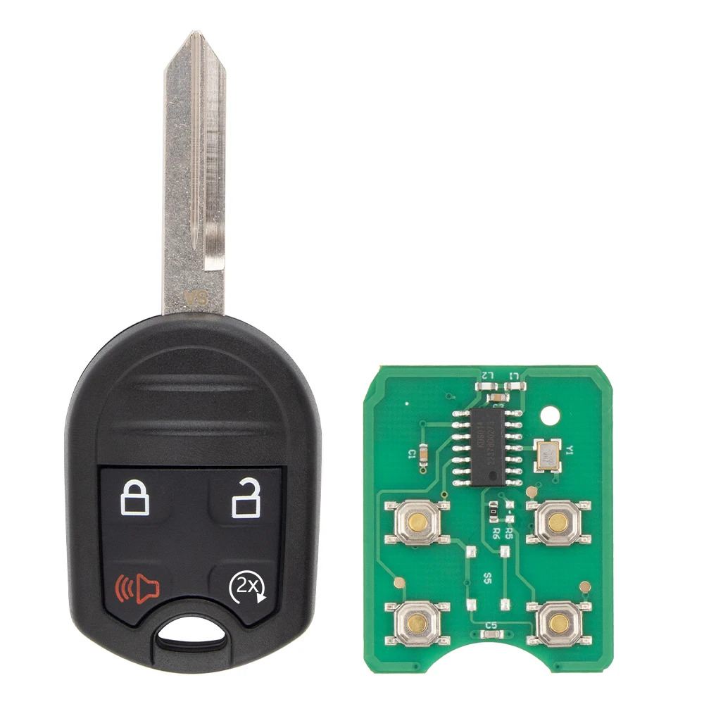 Remote Car Key 4-5 Button 315MHz 4D63 For Ford Edge Escape Expedition Explorer Flex Fusion Mustan Taurus FCC ID:CWTWB1U793