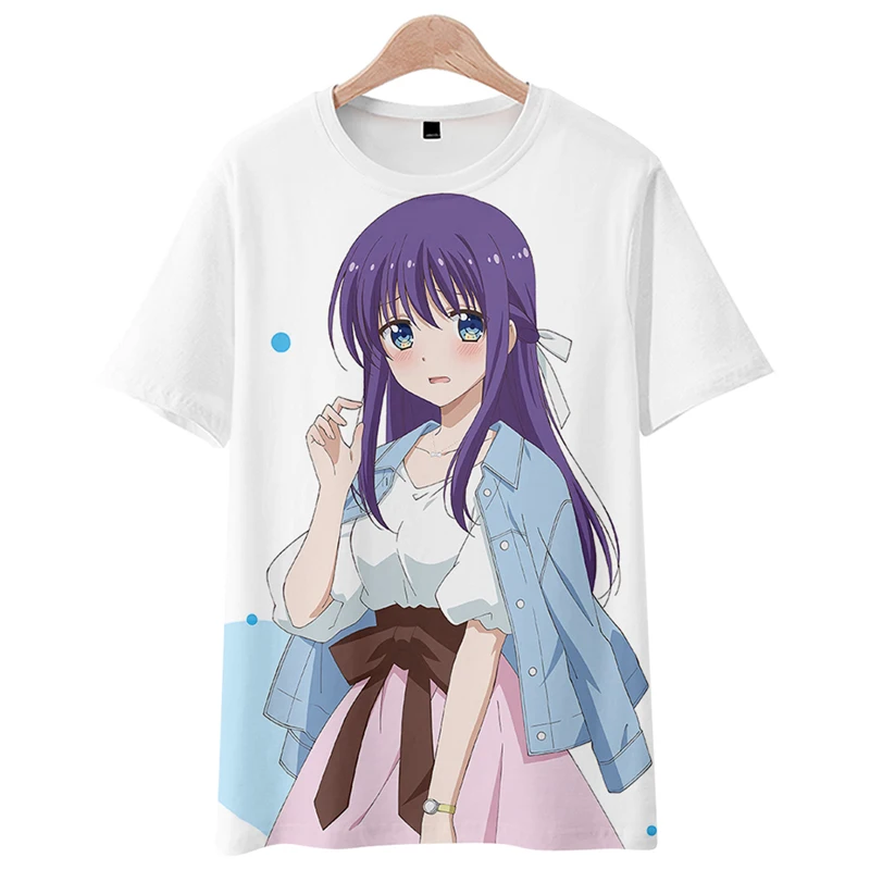 

Anime I Can't Fall in Love Because My Brain Is Full of short-sleeve T-shirts