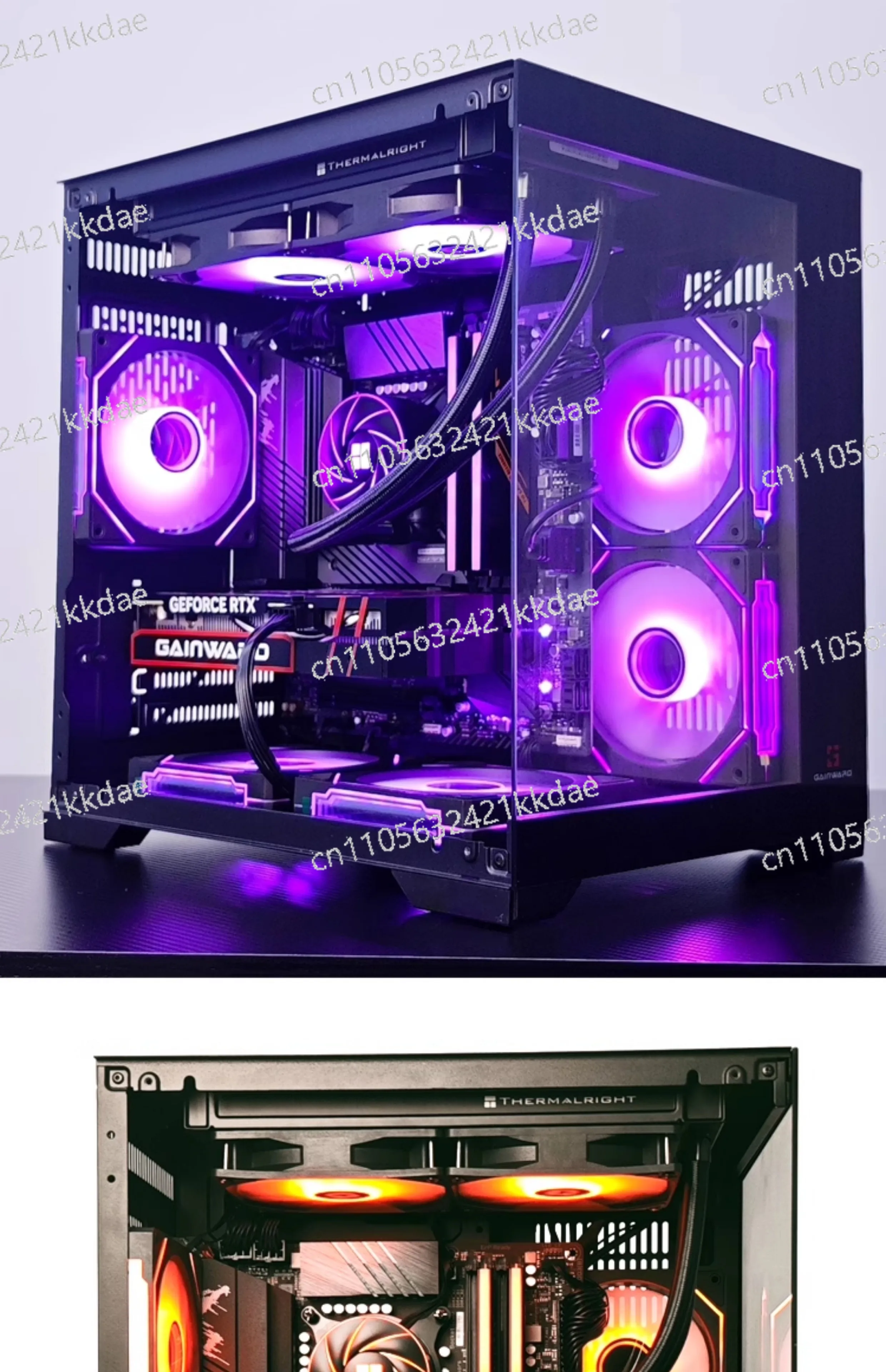

Настольный ПК 4060tiDIY, сборка с RTX5060Ti, Black Myth 14600KF/5060, готовый компьютер