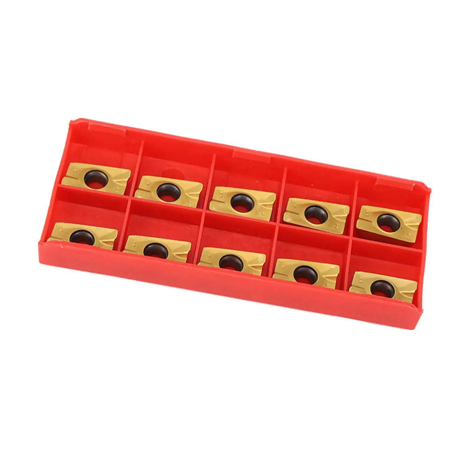 

10PCS APMT1604 Milling Inserts Cemented Carbide Lathe Turning Inserts 15-50HRC Hardness Metal Turning Tool Tools