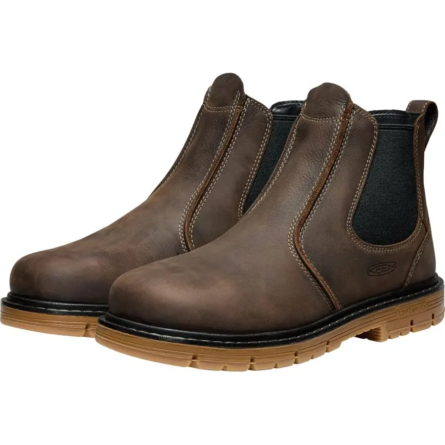 فائدة الرجال سان خوسيه تشيلسي سبيكة لينة اصبع القدم 90 درجة كعب سحب على