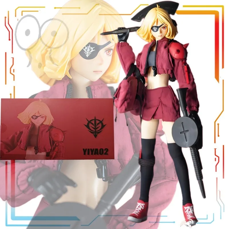 Brand New Spot Goods Yiya Modello Gioca Originale 1/6 Serie Mobile Haman Karn Anime Action Figure Modello Giocattoli Modello Regali per I Ragazzi