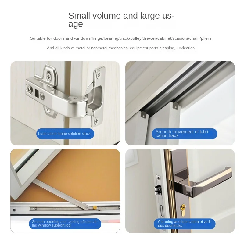 100ml Powerful Cleaner Rust Remover Spray Derusting Spray Car Maintenance Household Cleaning Tool Anti-rust Lubricant