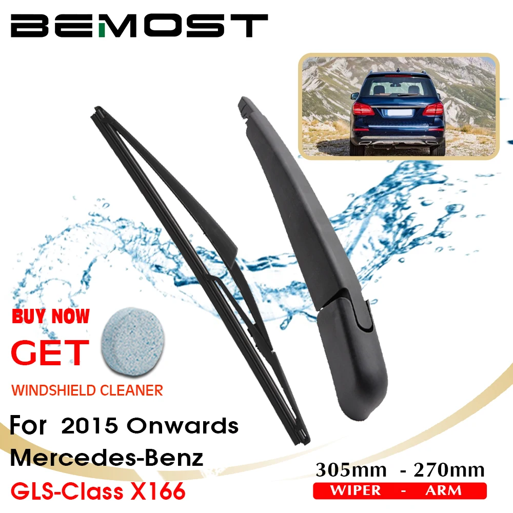 

BEMOST Car Rear Windshield Wiper Arm Blade Brushes For Mercedes-Benz GLS-Class X166 305 mm Windscreen Auto Styling 2015 Onwards