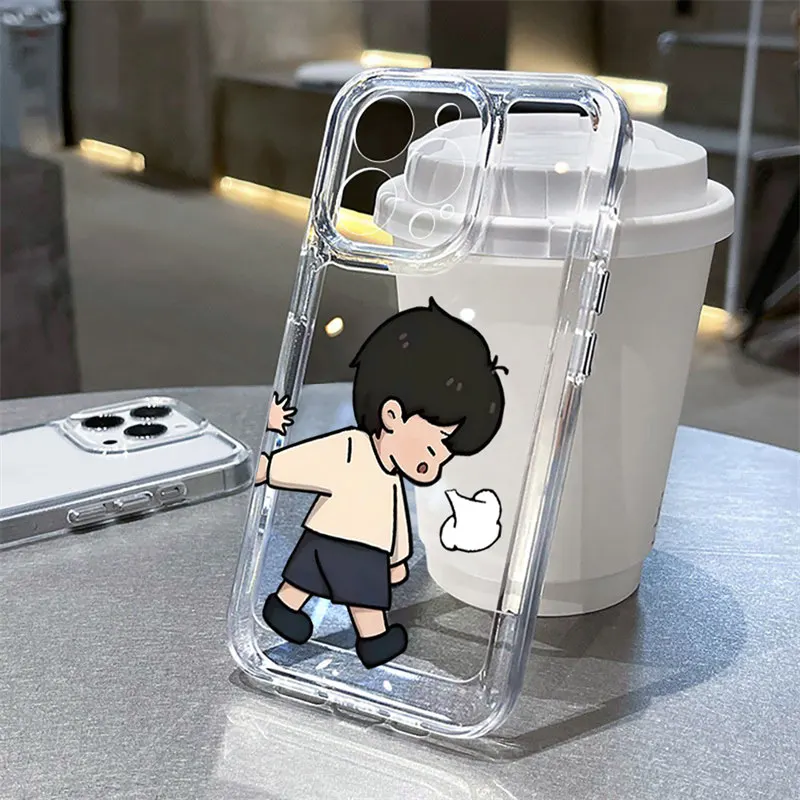 

Funny vibe Style Boy Phone Case For Samsung Galaxy S23 S24 S25 Ultra S21 S22 FE Plus Samsung A54 A53 A55 A33 A34 A35 A16 Cover