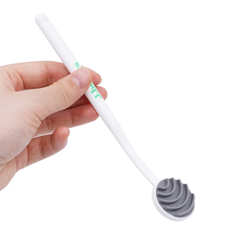 Double Sided Silicone Tongue Cleaner Scraper Oral Cleaner Brush Toothbrush Oral Health Hygiene Care Tool