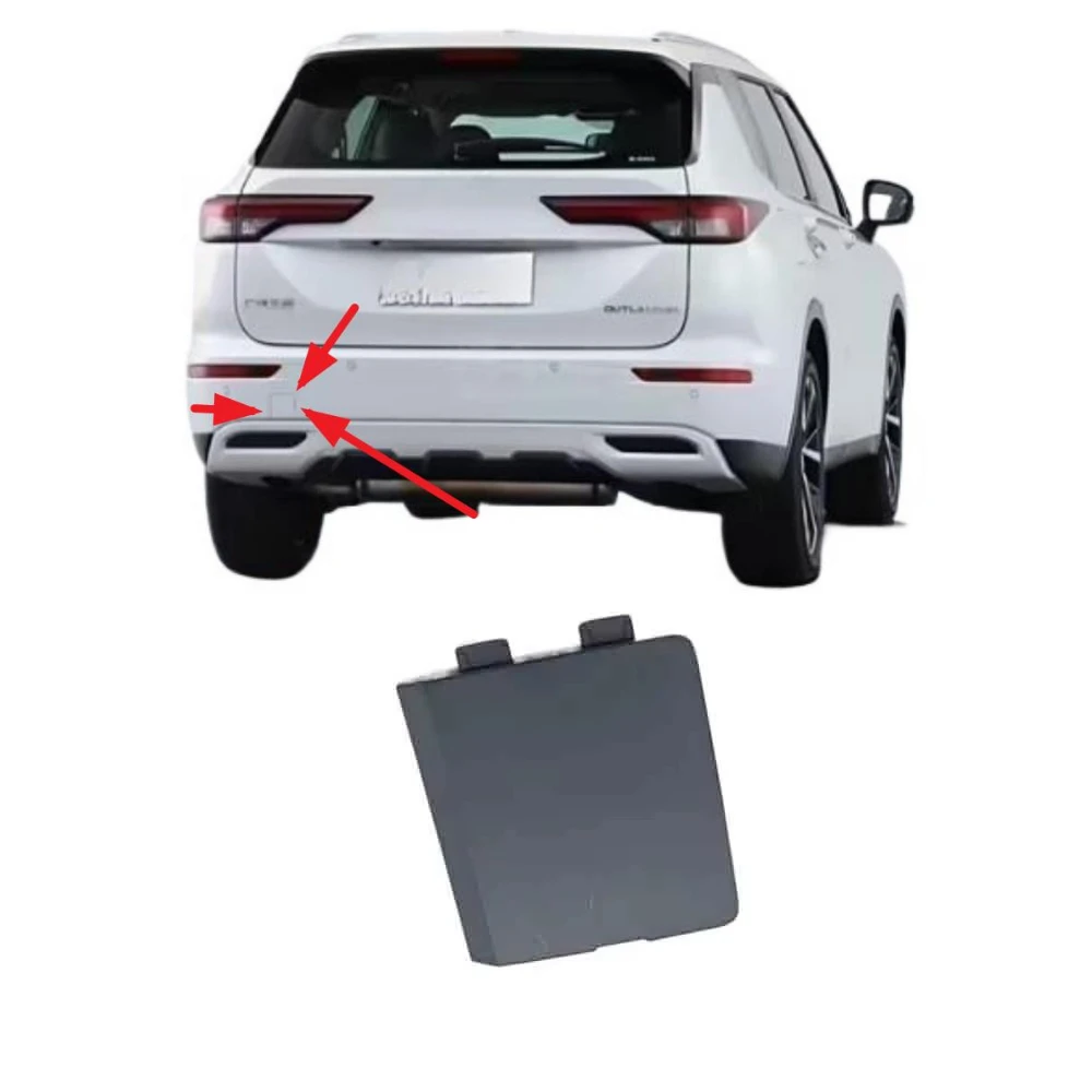 

1 Piece Tail Trailer Cover for Outlander 2023 -2024 Rear Trailer Frame for Airtrek Hook Cover Plastic Plug Cover 6410F499PP