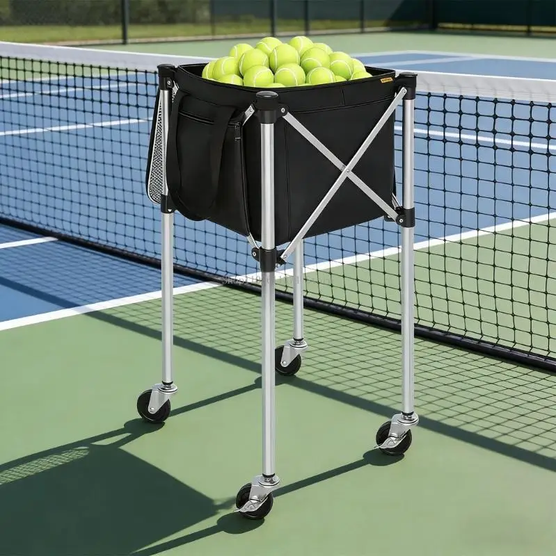 Convenient To Move Tennis Ball Holder With Smooth sliding And Reinforced Fabric For Multiple conditions