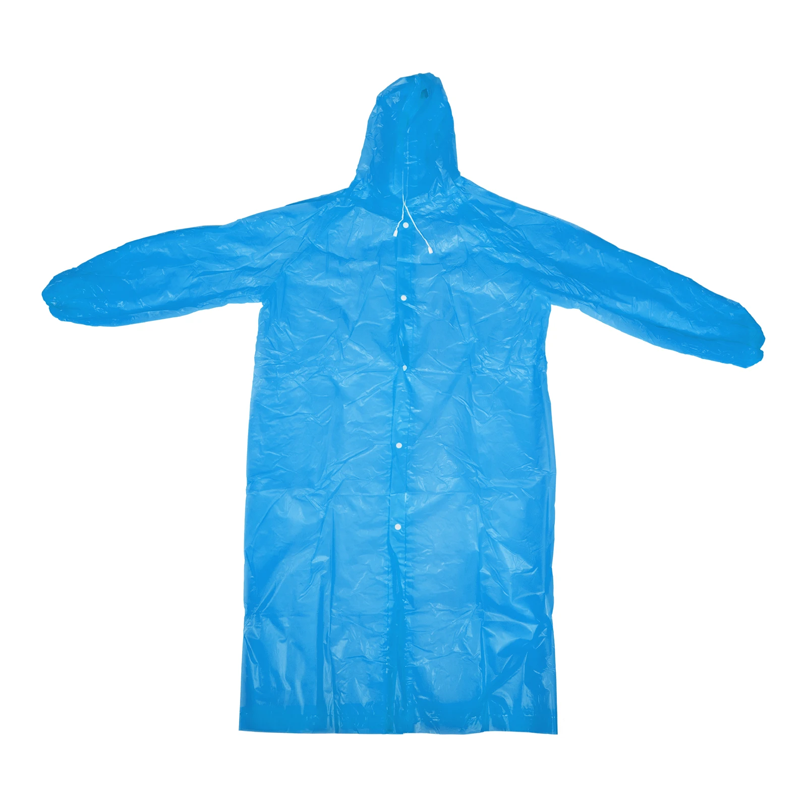 

Rainproof Poncho Women Hoodie Design Waterproof Travel Coat PEVA Material Moisture Resistance Safe Skin Friendly Drawstring