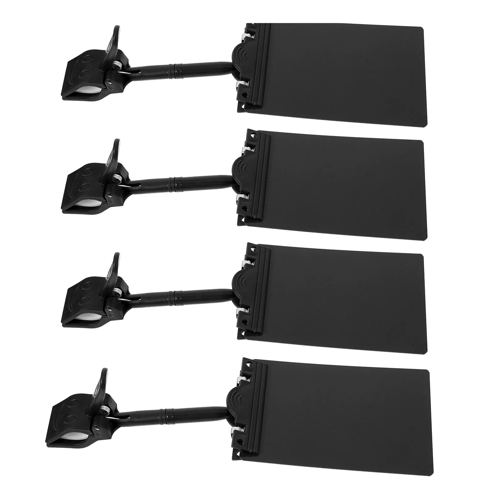 4Pcs Reusable Mini Chalkboard Sign Clips Erasable Supermarket Sign Holder for Food Display Shelf Basket Retail