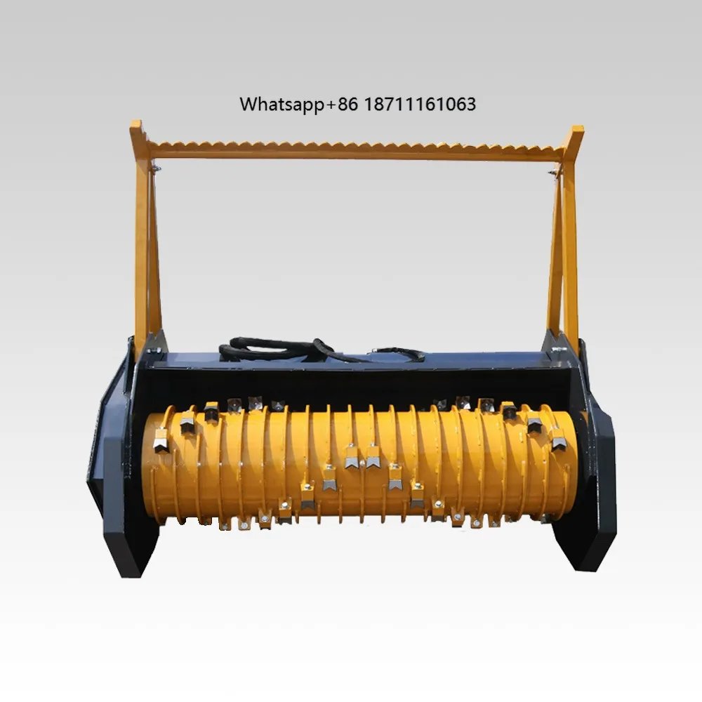 Brand Stump Grinder Mulcher for Skid Steers for Forestry Seedlings and Shrub Transplanting