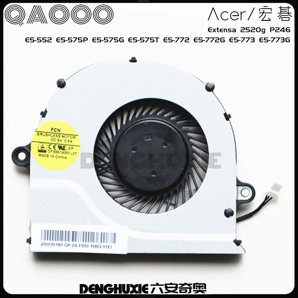 Ventilatore del computer portatile Per Acer Aspire E5-552 E5-571G E5-571 E5-471G E5-471 E5-473 E5-473G V3-572G E5-573 E5-573G P246 Ventola di Raffreddamento della CPU