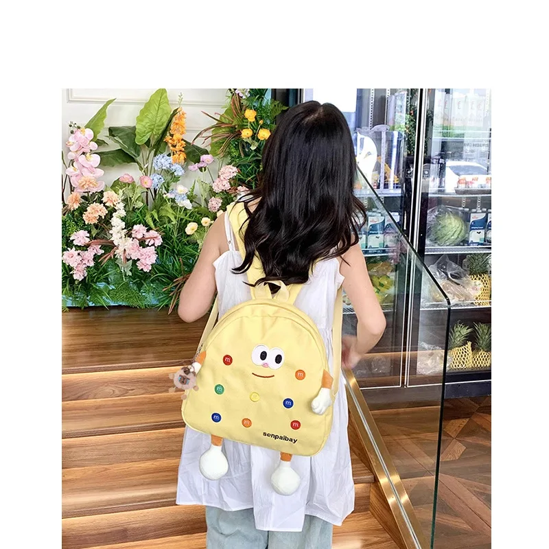 Cute Cookie Backpack 2025 New Trendy School Bag for Girls Kids Lightweight Kindergarten Backpack