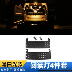 For Toyota FJ cruiser reading light fjCruiser roof interior atmosphere light license plate light interior accessories modificati