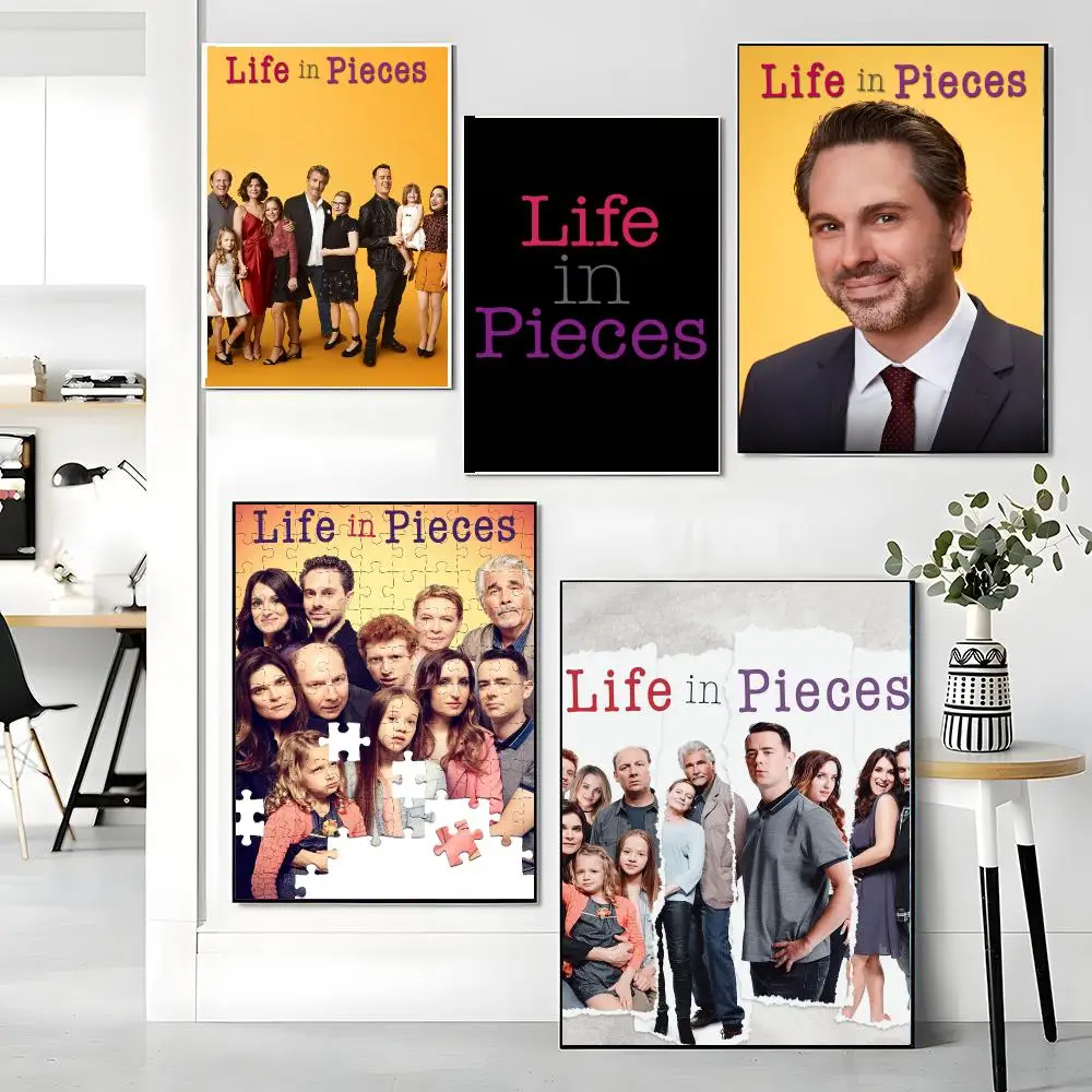 tv series L-Life In Pieces-S Painting Calligraphy Artwork for Living Room Bedroom Office Home Decor