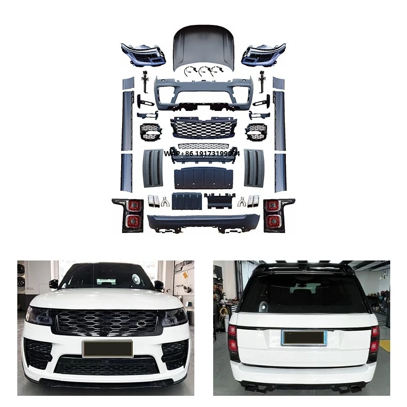 

New 2013-2017 & 2018-2022 SVO Body Kit for Executive Front/Rear Bumpers Headlights Taillights Upgrade