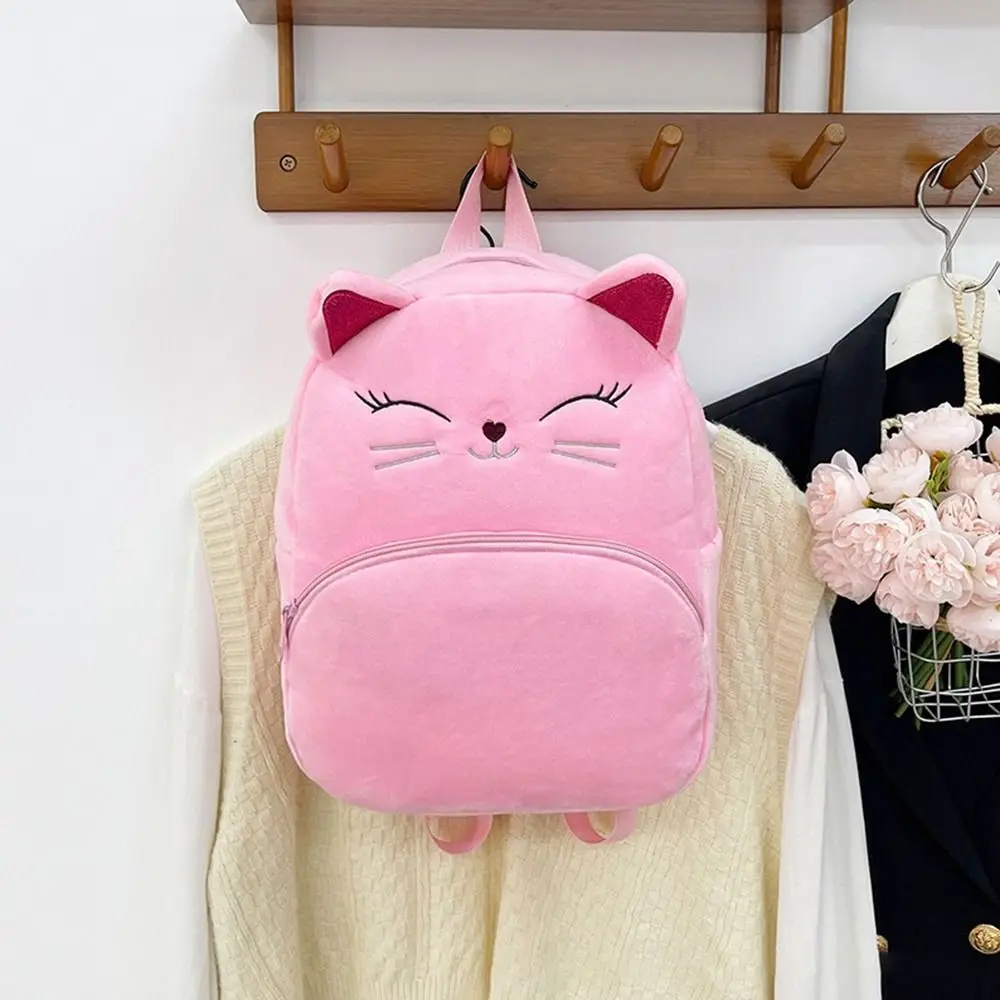 Nieuwe grote capaciteit kinderen rugzak geborduurde pluche schooltas cartoon schattige schoudertas