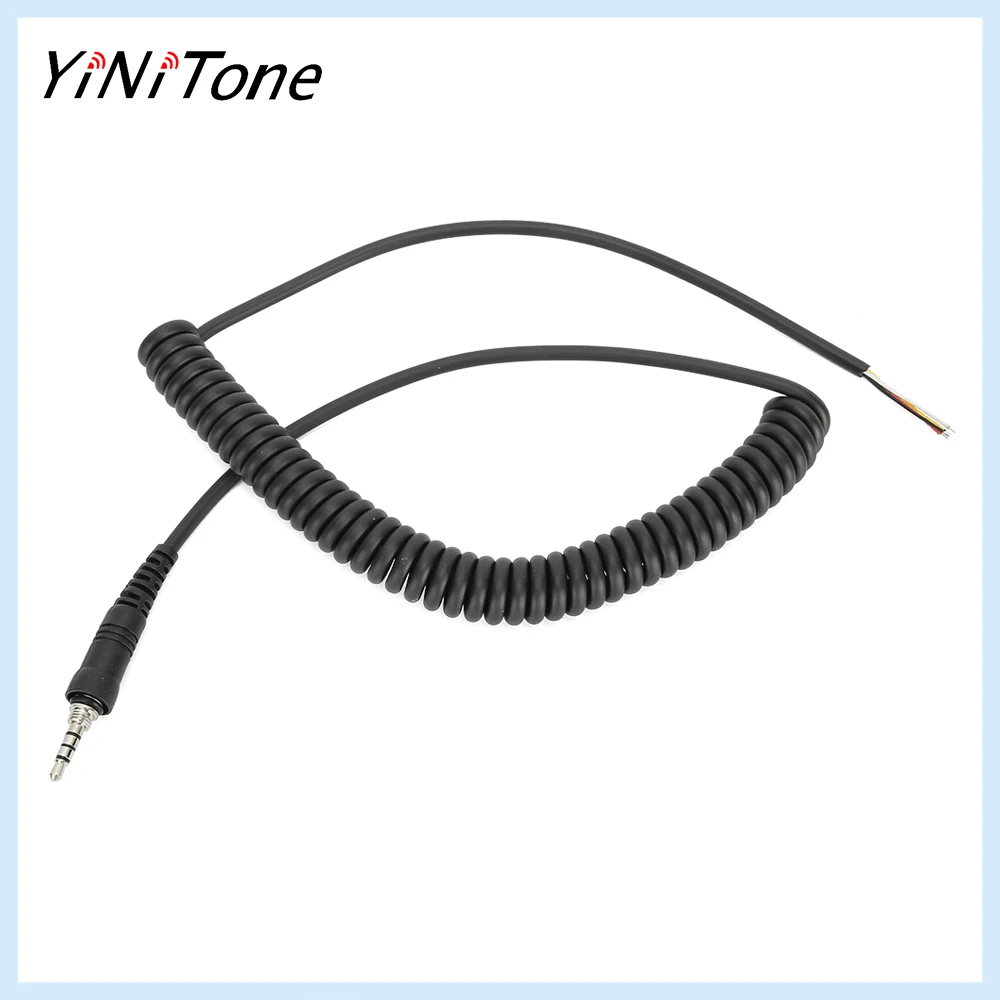 كابل Yaesu Vertex VX-6R VX-7R FT-270 DIY لميكروفون مكبر الصوت، جهاز اتصال لاسلكي، سهل التركيب، توافق عالي