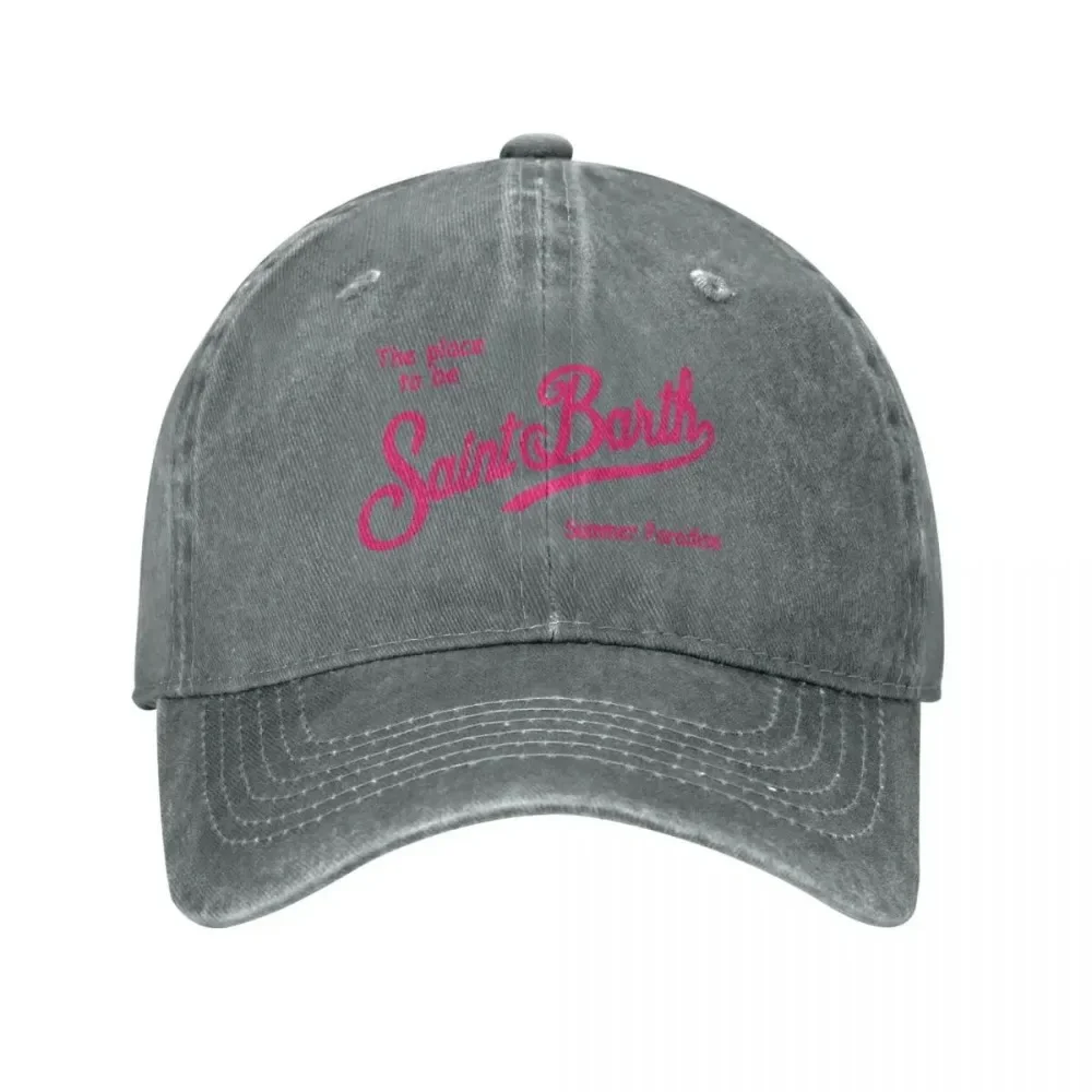 Fashion S-Saint B-Barth Baseball Caps Women Men Snapback Cap Female Male Visors Sun Hat Unisex Adjustable Cotton Trucker Hats image 4