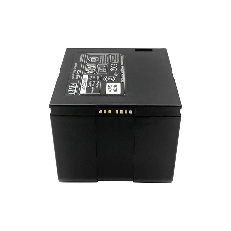 بطارية الماسح الضوئي بالليزر ثلاثية الأبعاد الجديدة ACCSS6001 لبطارية فارو X120 S20 X330
