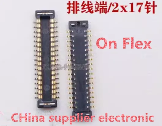 10-100pcs LCD display FPC Connector on mainboard/cable for Huawei 9S Y7 2019 Y7 prime 2019 Y6 2019 P smart + 2019 P smart 2019