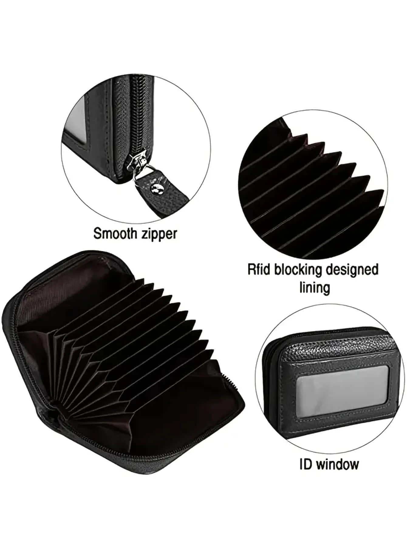 Minimalistischer Retro-Kartenhalter – tragbare Karten-Organizer-Geldbörse für Geschäftsreisen – leichte, multifunktionale Geldbörse für Herren