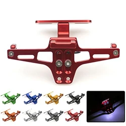 Motorcycle Universal Adjustable Fender Eliminator Tail Tidy Rear License Plate Holder For HONDA CBR 125R For RC125 200 250 390