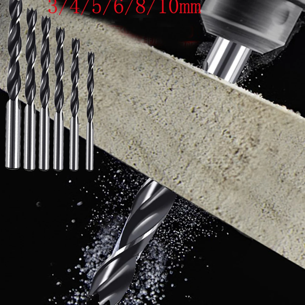 Utensili elettrici punta da trapano s punta da trapano facile da usare lavorazione del legno trapani da terra di precisione da 3-10mm con confezione a punta centrale