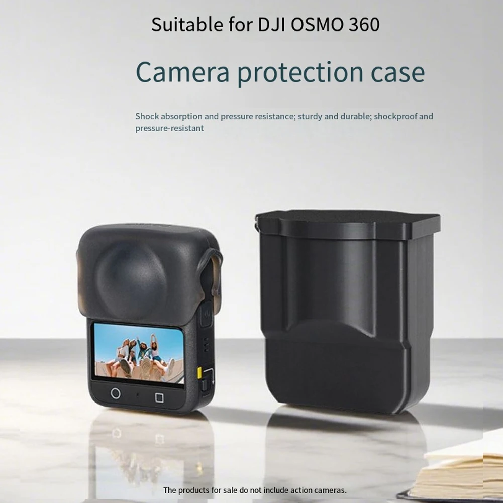 DJI Osmo360 보호용 보관 케이스 경량 휴대용 긁힘 방지 하드 쉘 운반 케이스 액션 카메라 액세서리