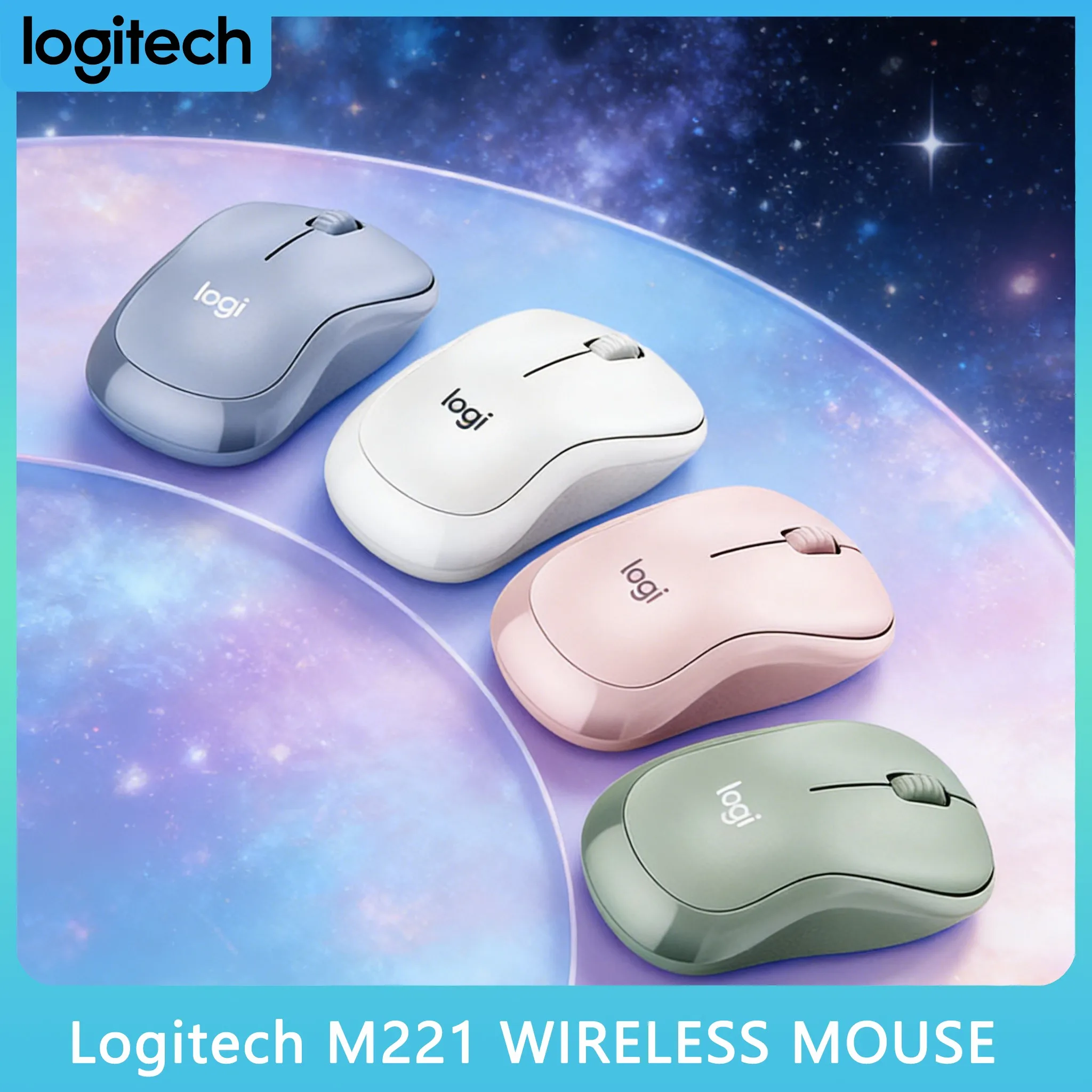 

Best Logitech M221/M220 Silent Wireless 2.4GHz 1000 DPI 12-Month Battery Mouse