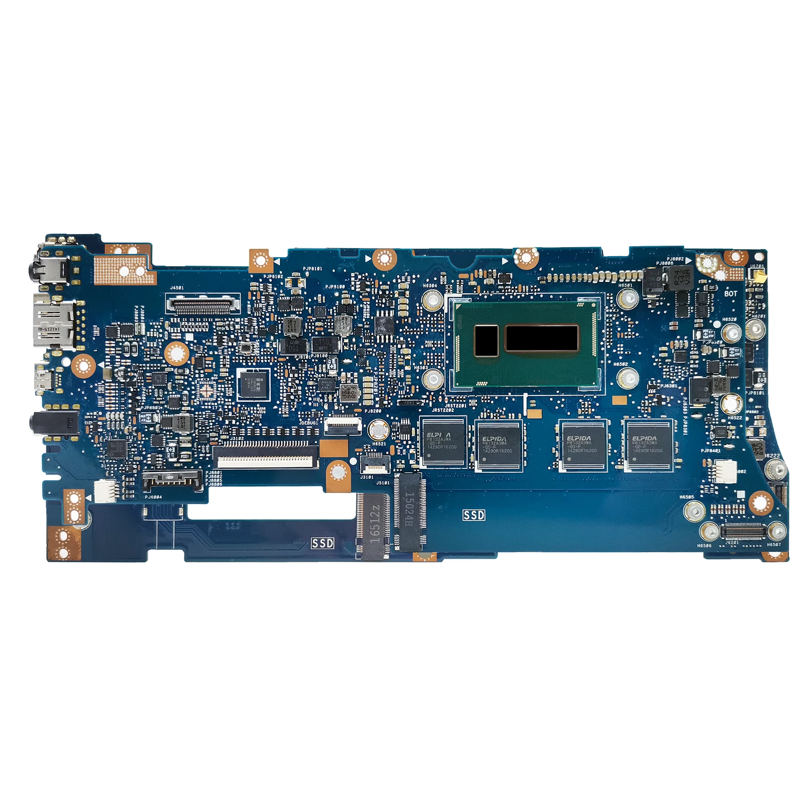 UX305LA Mainboard For ASUS Zenbook UX305L U305L Laptop Motherboard CPU I3 I5 I7 5th Gen 4G 8G RAM