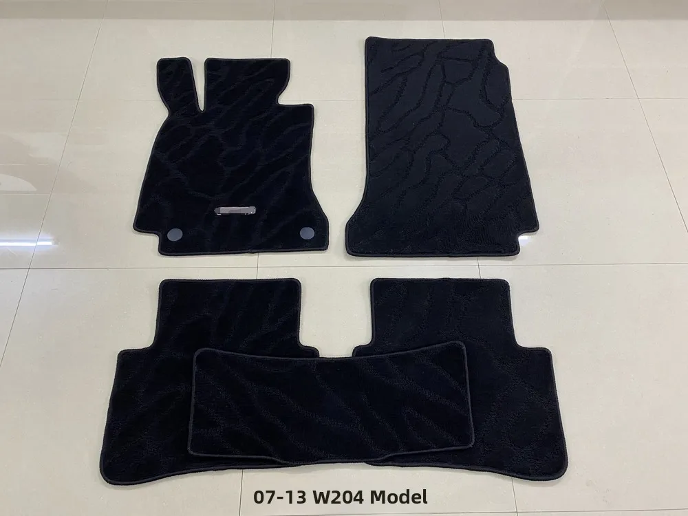 

Carpet Sle Foot Mat for C-Class W203 W204 W205 C200 C260 C300L Five Special PP Velour Car Floor Mats