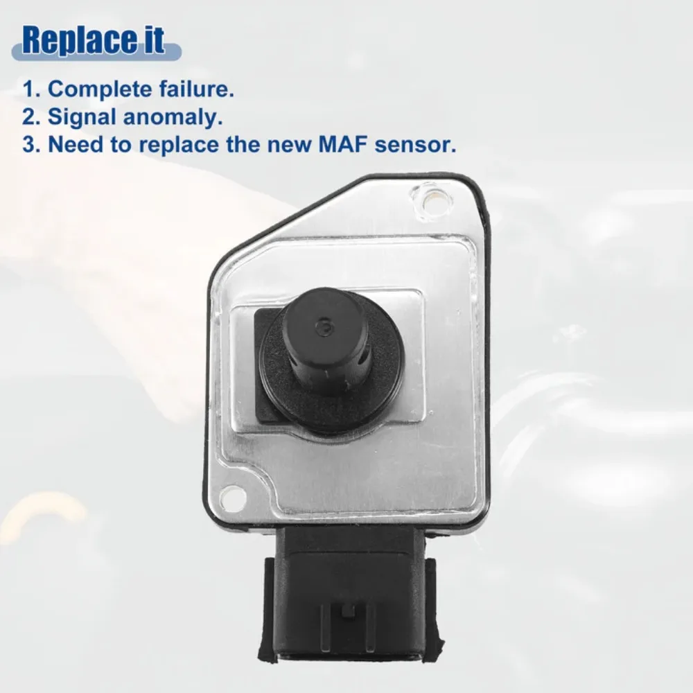 Suzuki Grand Vitara 13400-67D00 용 질량 공기 유량 센서 교체 적합 - 검정색 1개 팩