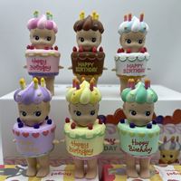 S Angel Birthday Gift Series Blind Box Mini Figure Birthday Cake Doll Figure Cartoon Figurine Model Ornament Toys Decor Gift