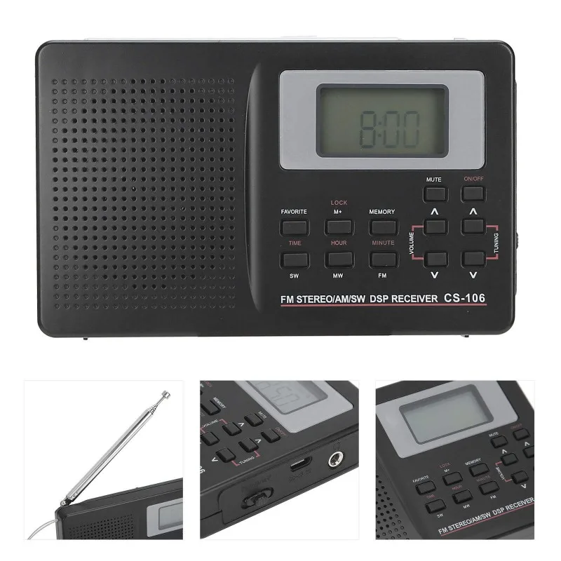 Portable Fm/Am/Sw R…