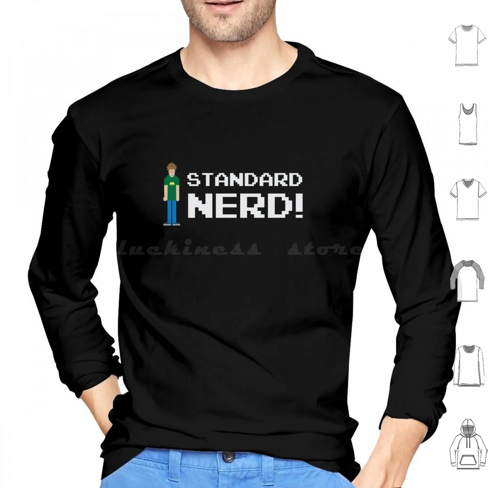 ستاندرد Nerd، It Crowd Roy هوديس بأكمام طويلة It Crowd Roy The It Crowd Nerd Geek مضحك كوميدي بريطاني برنامج تلفزيوني موس
