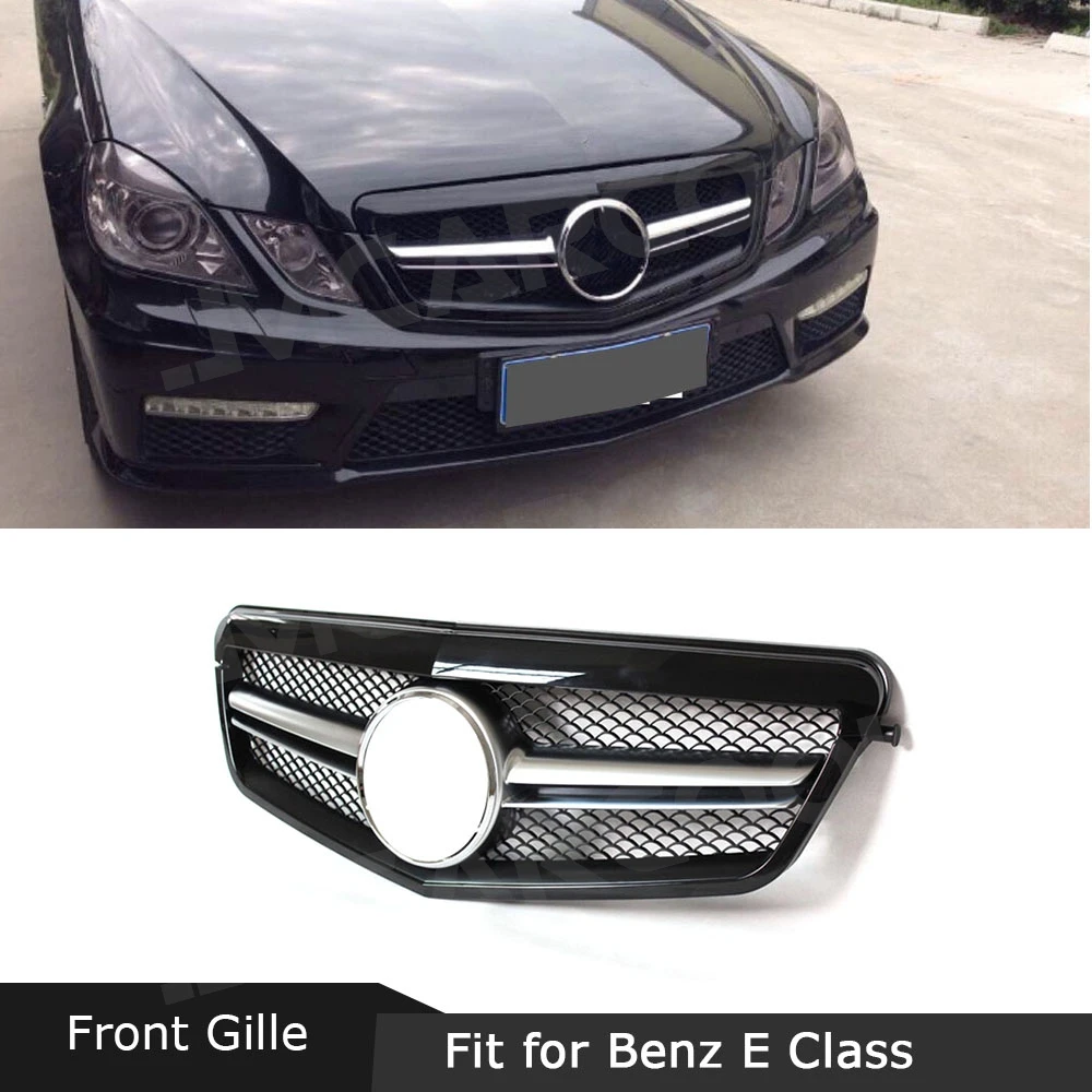 

JMCARCOOL For W212 Diamond Front Bumper Grille Mesh For Mercedes Benz E Class E200 E250 E350 AMG 2010-2013