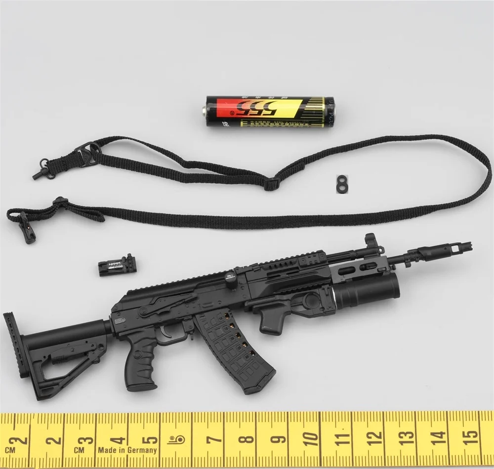 The Russian Soldier Toy Model Main Weapons AK12 GP25 clips Sling Heavy Weapons Arrow Bags The Secondary Weapons DAMTOYS 1/6