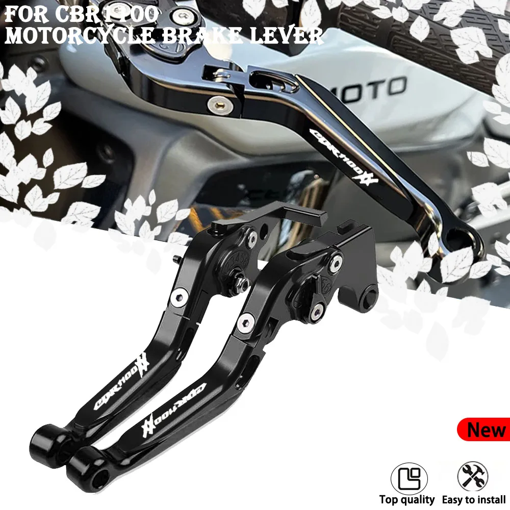 For CBR 1100XX CBR1100XX CBR 1100 XX 1997-2007 Folding Clutch and Brake Lever Set Adjustable Levers Motorcycle Accessories Parts