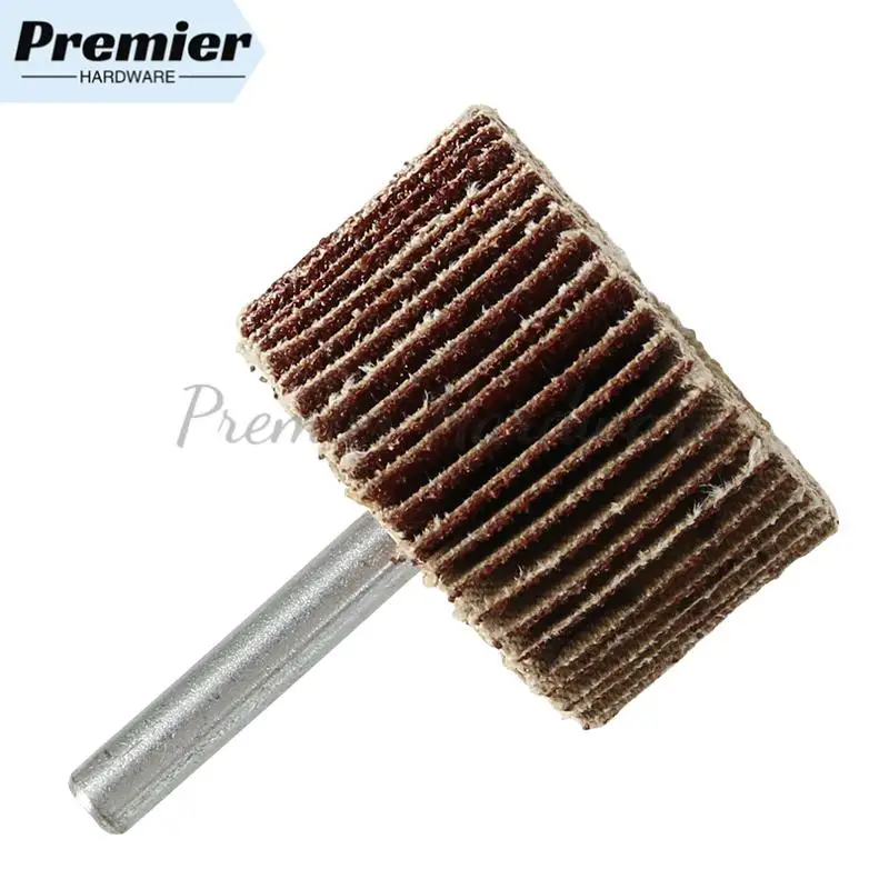 1 قطعة الرملي رفرف تلميع عجلات الرملي القرص الصنفرة 6 مللي متر عرقوب جلخ طحن عجلة رئيس ل أداة دوارة