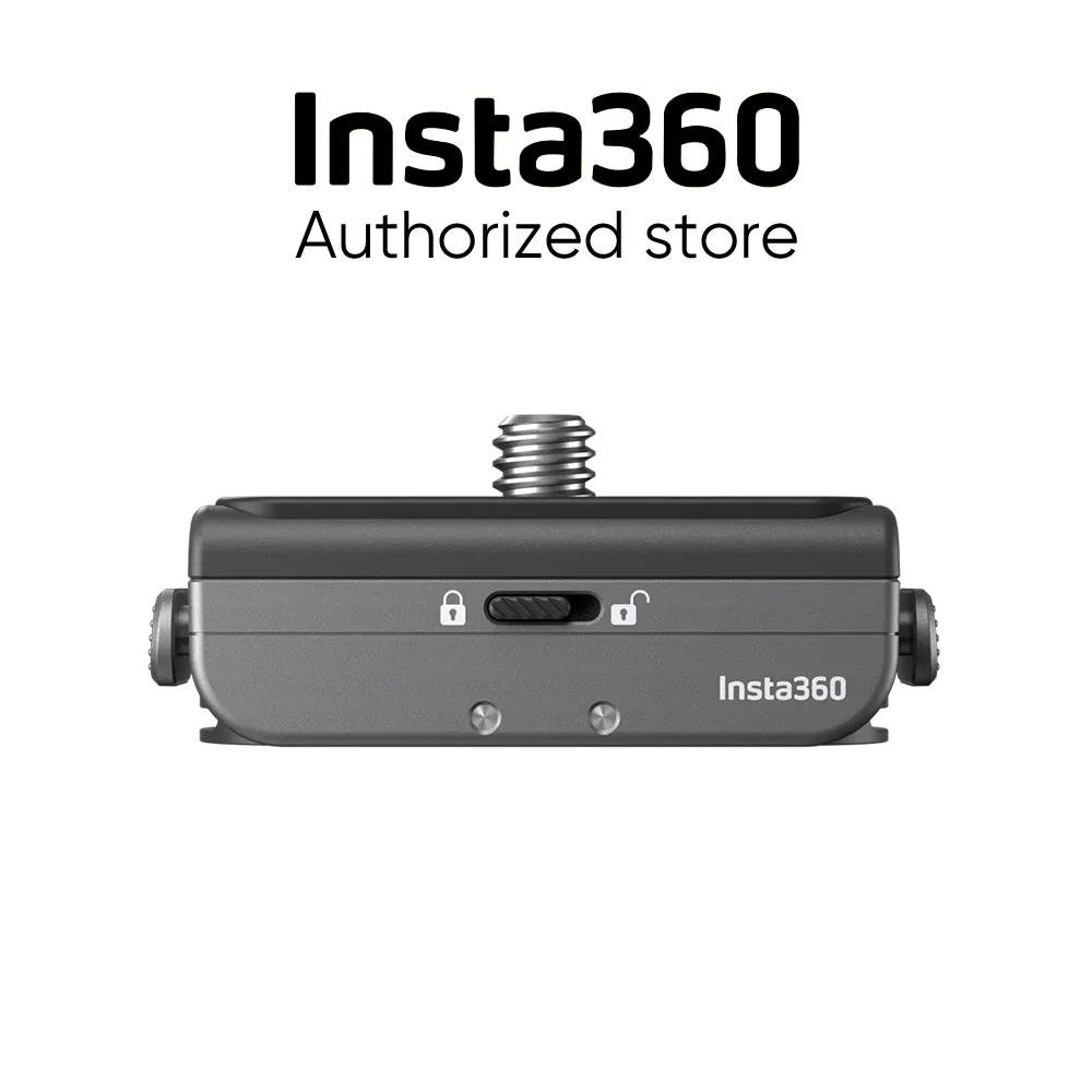 Official & Original Insta360 Quick Release Mount (New Version) Compatible with GoPro/Insta360 Action Camera