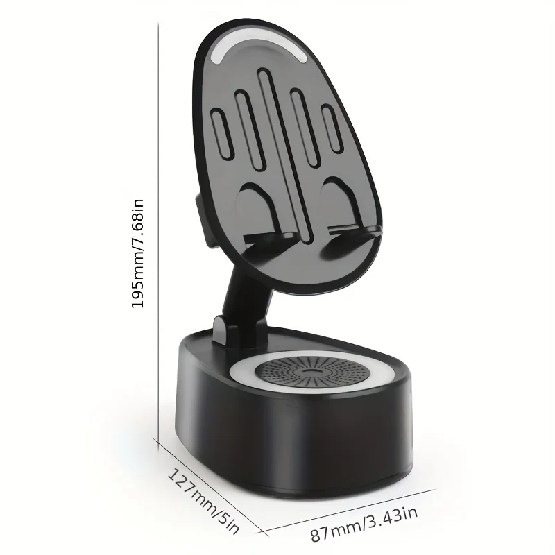 4 مواسم اللاسلكية التعريفي الصوت سمّاعات بلوتوث 5 مجموعات 1 الهاتف المحمول اللوحي حامل الكمبيوتر، كسول الإنجيل، المحمولة المحمول