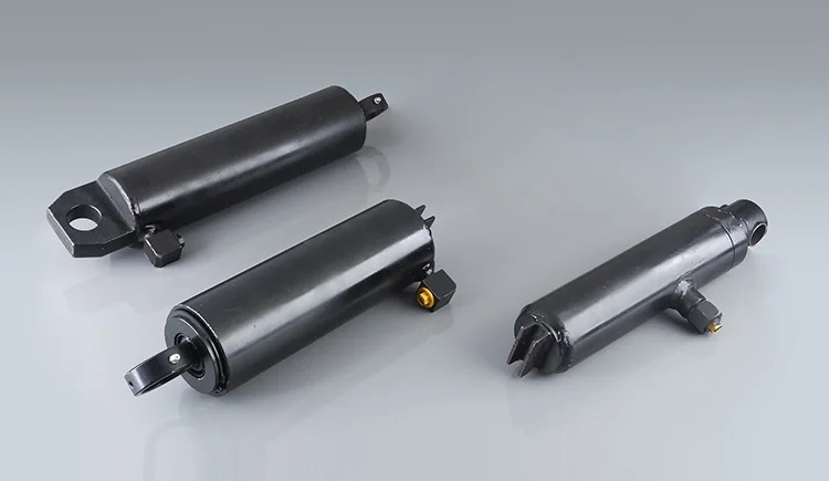 عملية سلسة صغيرة مزدوجة التمثيل أسطوانة هيدروليكية قلابة عدة شاحنة مقطورة قلابة هيدروليكية لمنصة الرفع